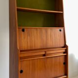 Vintage library secretary, italy 60s