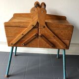 Vintage sewing basket