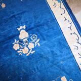 Tapis ancien chinois peking fait main 125cm x 195cm 1900s