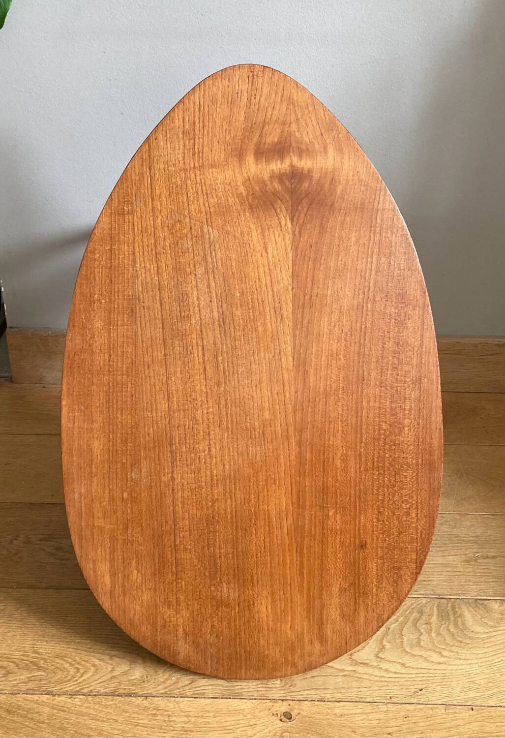 Scandinavian teak side table 1950s/60s menhir top
