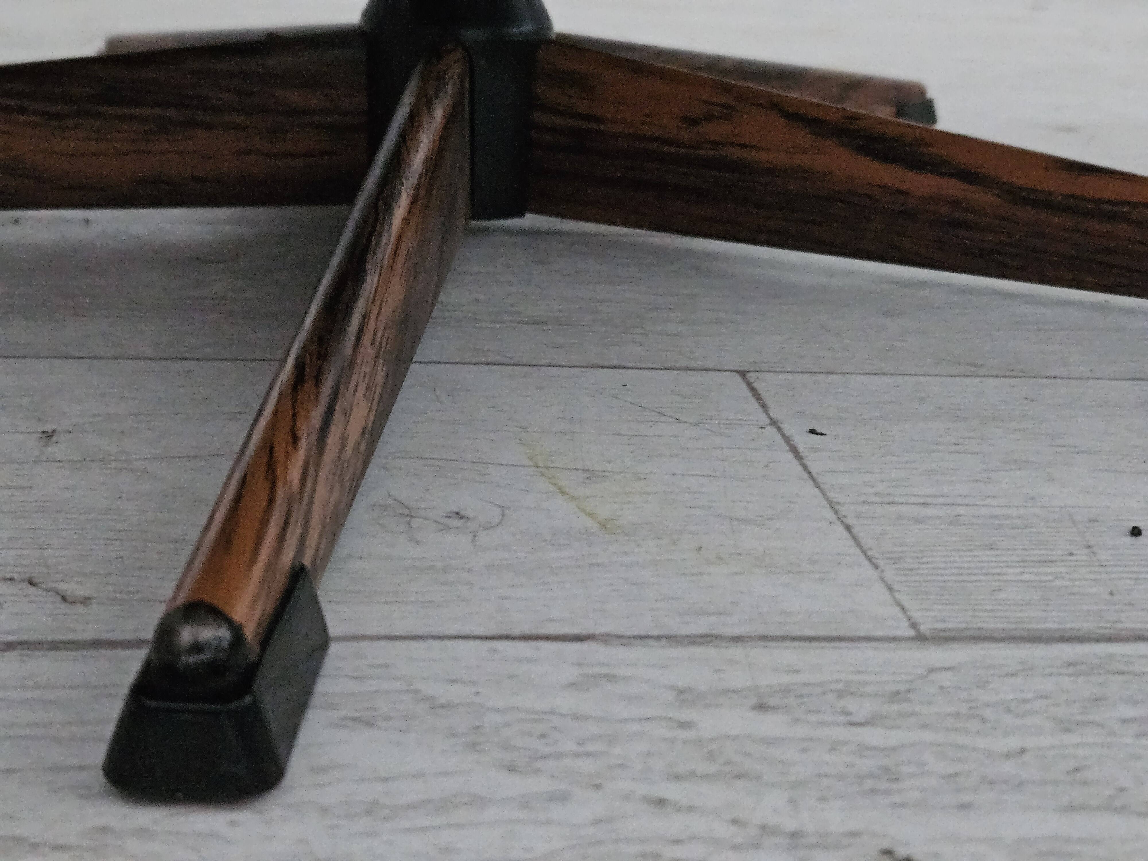 1970s, Vintage Danish leather armchair by H.W.Klein, original good condition.