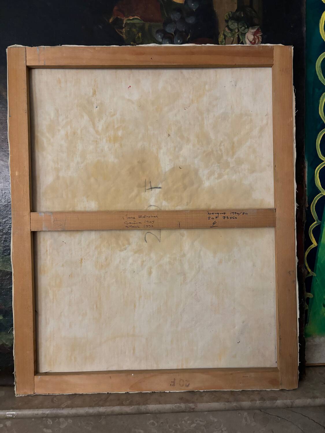 Still life signed Pierre Zonebel