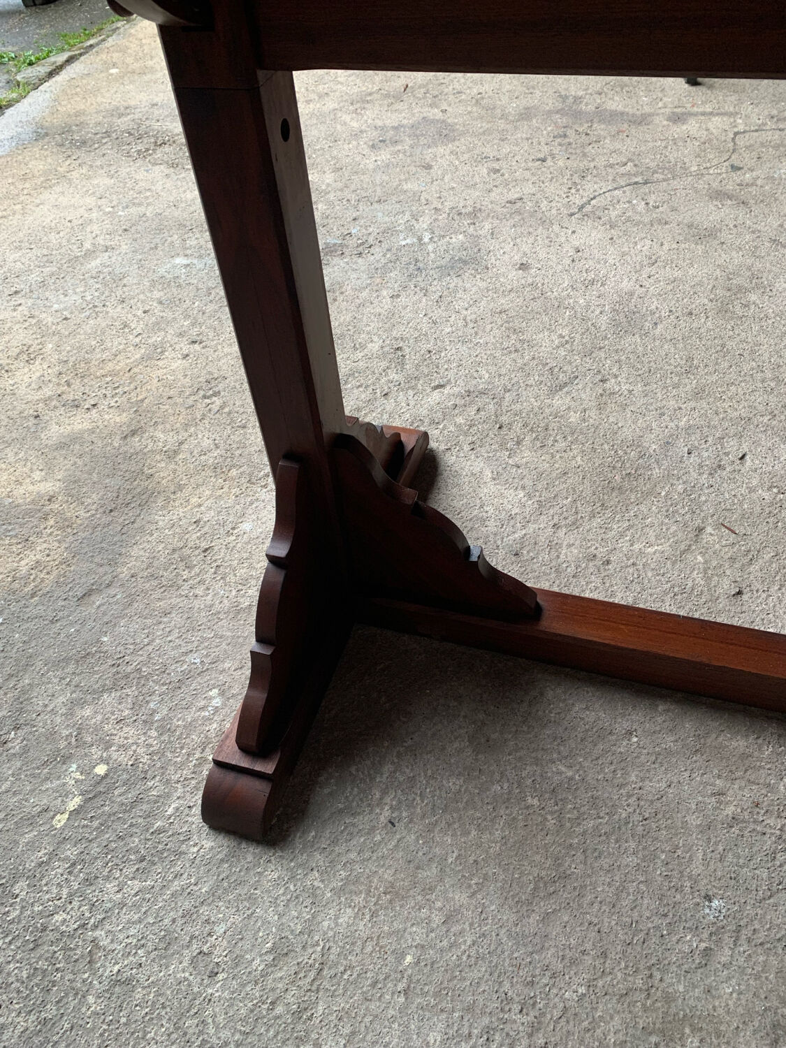 High table / bar table in teak – 4 to 6 people