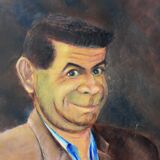 painting painting face man