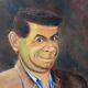 painting painting face man