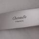 Christofle Marly, 8 dessert knives, for dessert and cheese, silver-plated metal, 19.5cm.