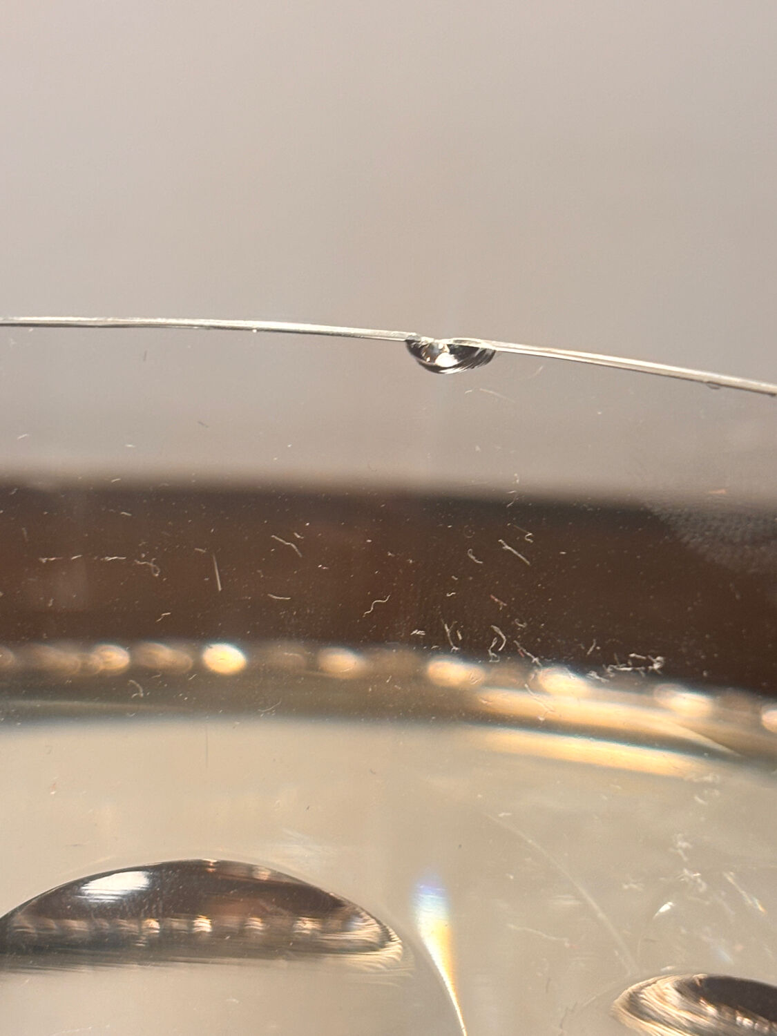 Goblet Baccarat whiskey Harcourt 1841 signed