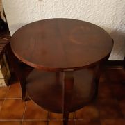 Art Deco guéridon from 1950 in oak.