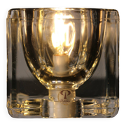 Lampe en verre Ice Cube par Putzler circa 1970