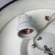 glass  ceiling or wall flush mount lamp by Philips