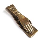 Brass hand press, 50s