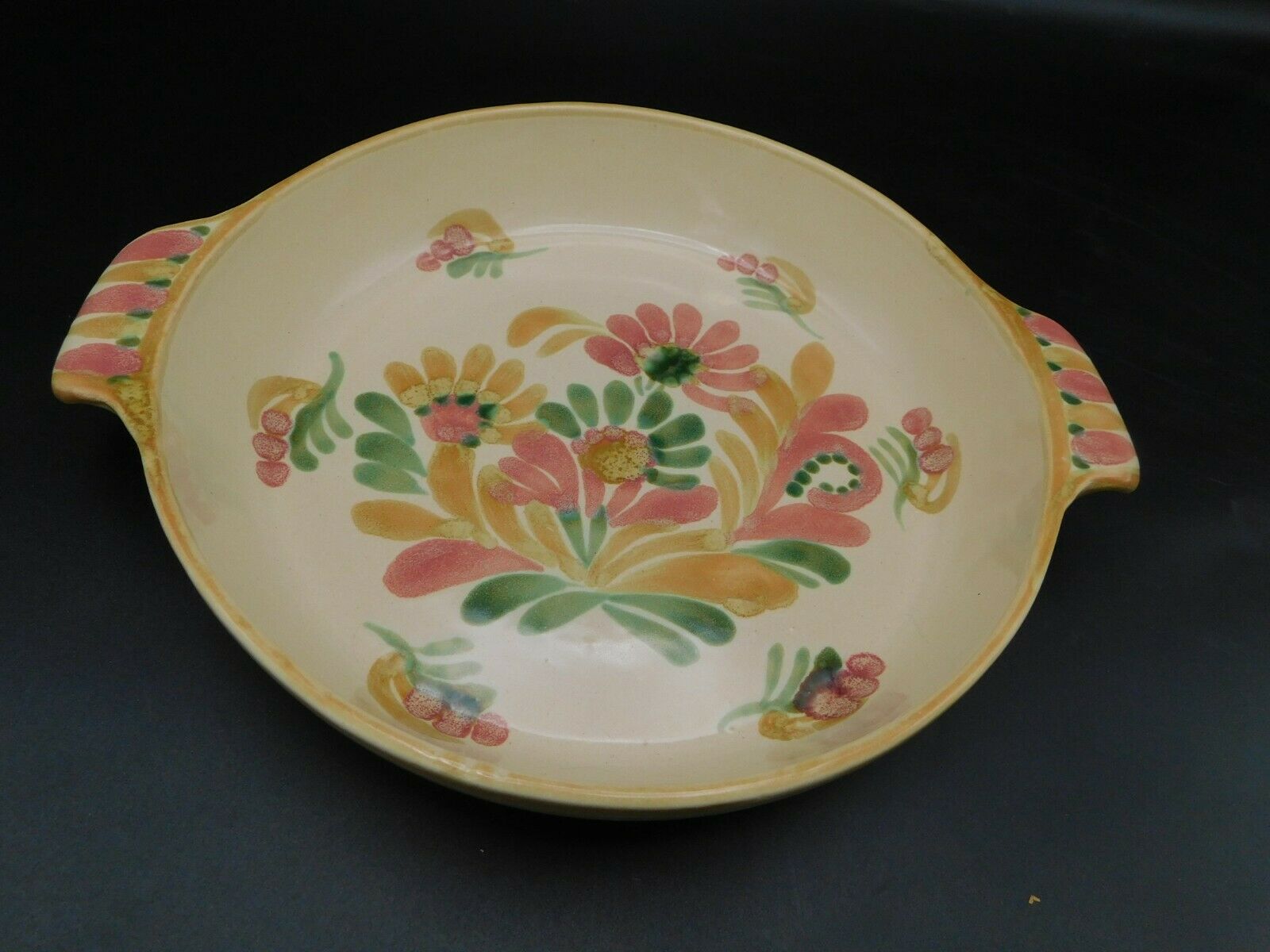 HB Quimper France oven dish