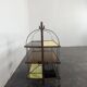 Vintage rolling dessert trolley