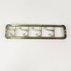 Art Deco brass wall hanger, Austria, 1940s.