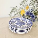 English dessert plate