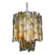 Vintage Murano Torciglioni chandelier by AV Mazzega, Italy, 1970s