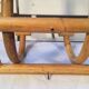 Patère in rattan and bamboo two handles 60/70