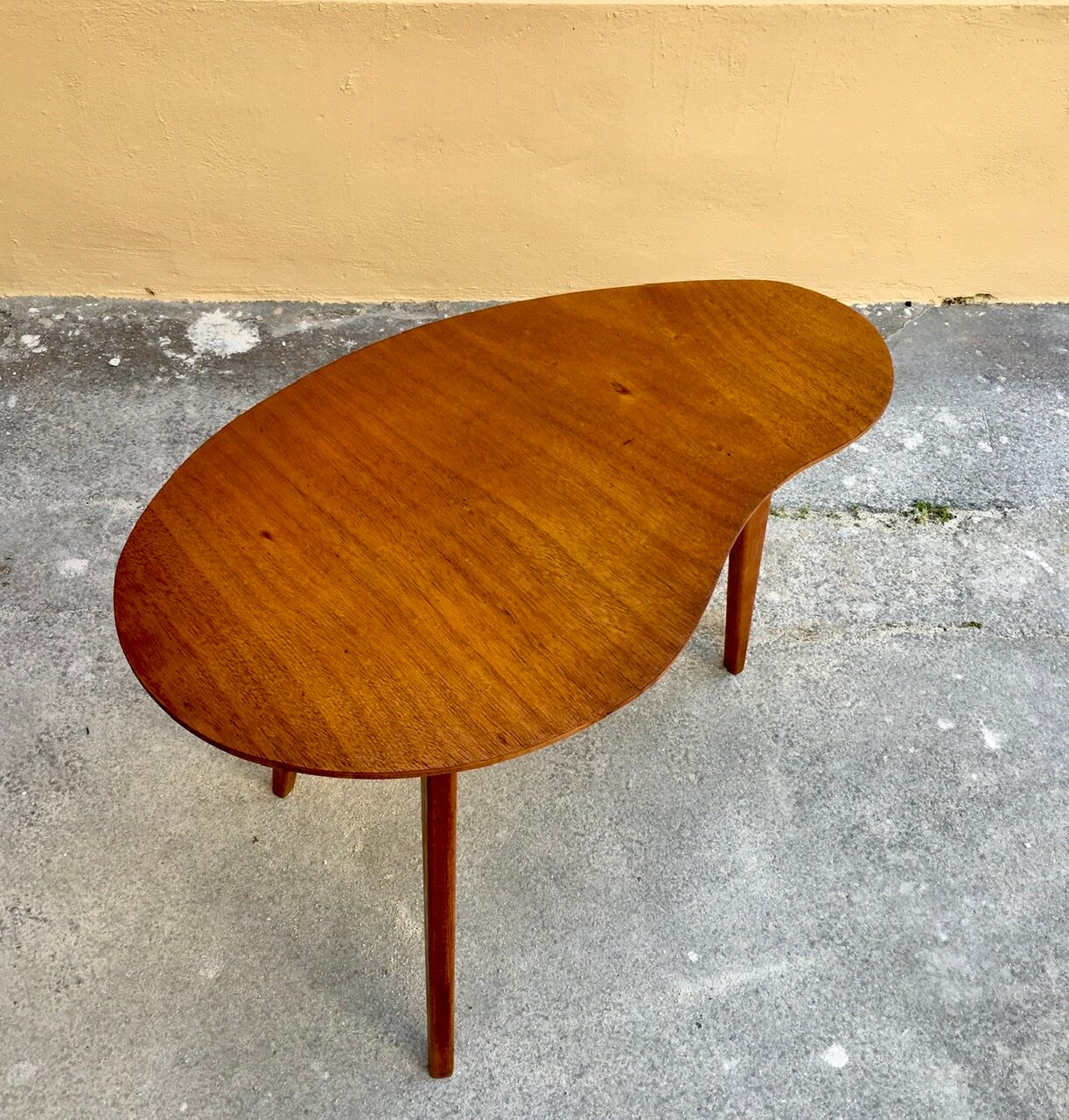 Vintage tripod coffee table