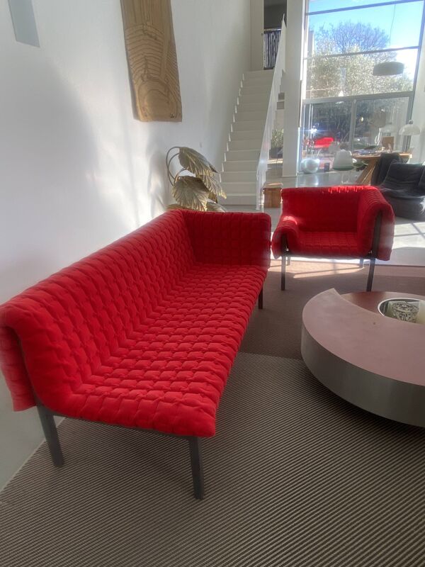 Inga Sempe - Ligne Roset  Fauteuil et méridienne modèle Ruché