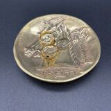 Empty bronze horse pocket signed Max le Verrier