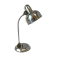 Industrial desk lamp 1950 in polished metal Bauhaus type