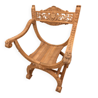 Dagobert armchair sandblasted