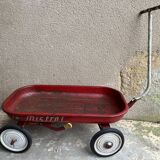 Old child's pull-out cart "the mistral"