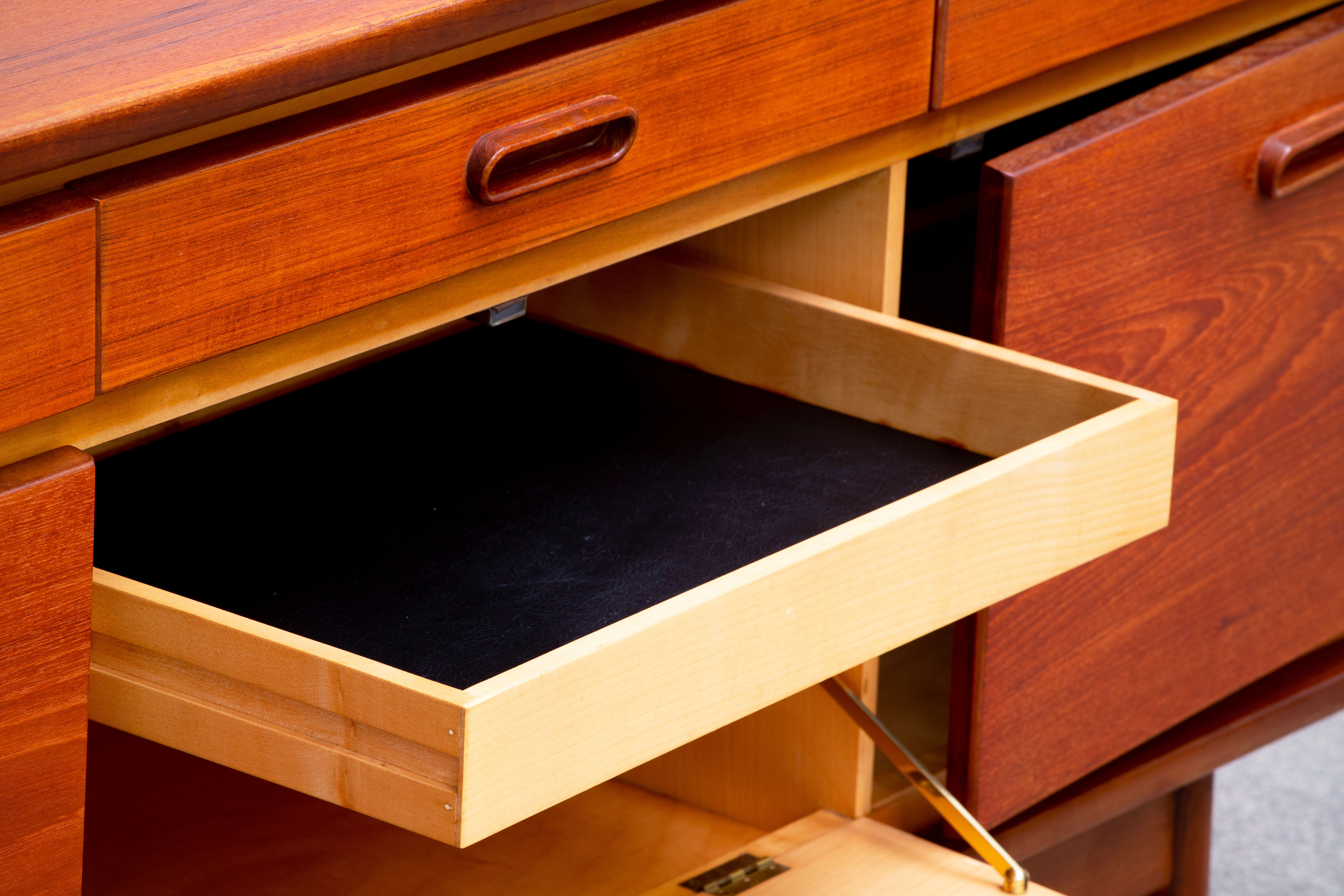 Scandinavian sideboard in teak 1960