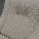 Rare lounge chair by Bengt Ruda for Artifort in wool fabric, Holland 1960s