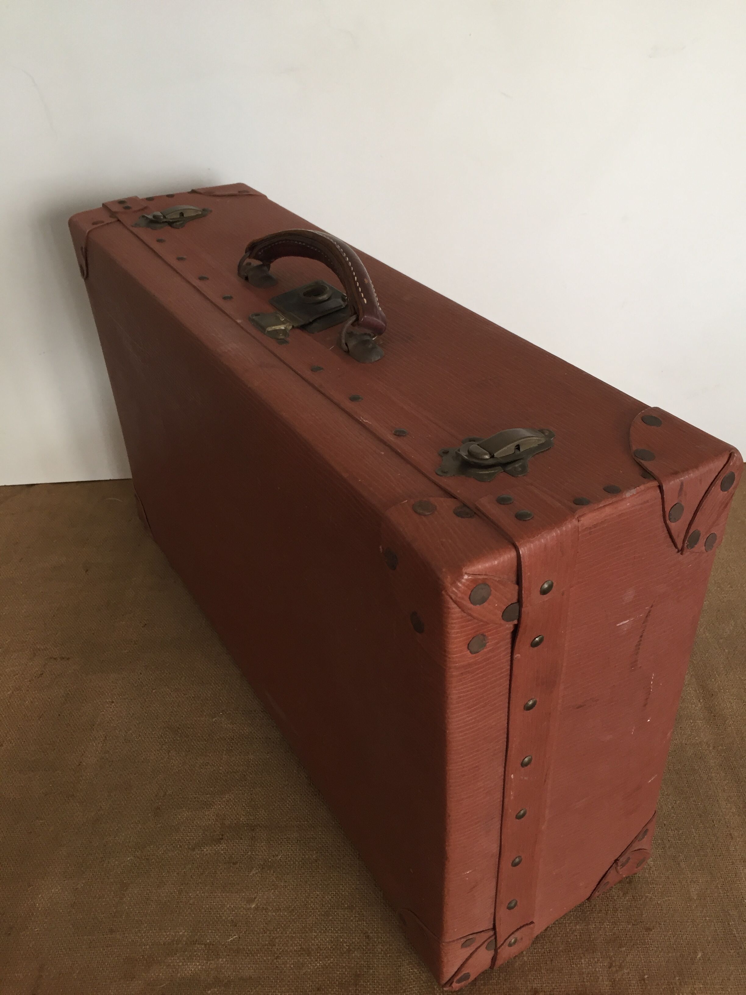 Large old suitcase, vintage
