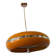 Suspension vintage orange space age UFO