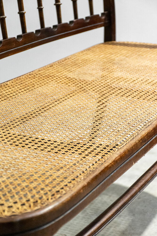 Ensemble d’un banc et trois chaises Jacob Josef Rohn Wien 1930