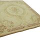 Handmade European Vintage Aubusson Kilim 237 cm x 290 cm