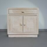 Split reed side board/cabinet 80 x 80 x 40 cm