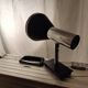 German minimalist chrome wall lamp Hustadt Leuchten, 1960s