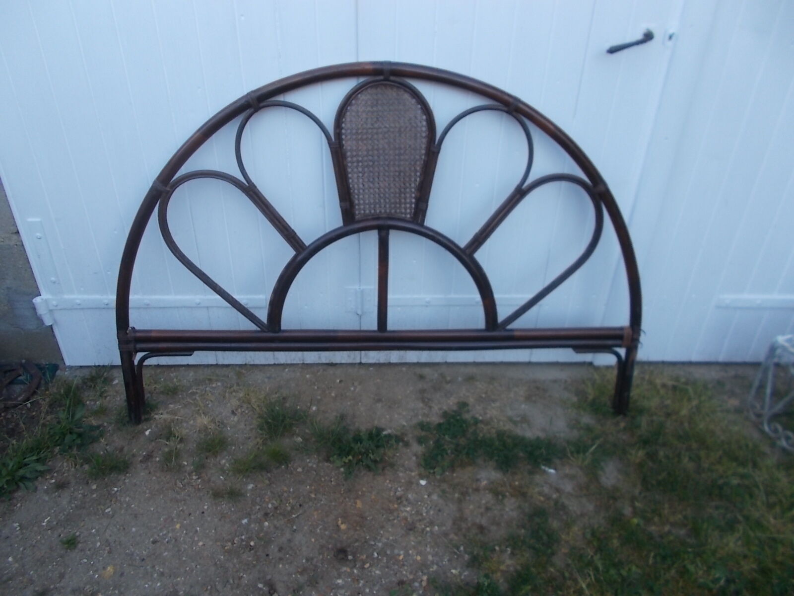 Rattan headboard and canning