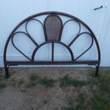 Rattan headboard and canning