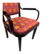 Art Nouveau office chair by Gustav Siegel for Thonet