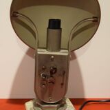 Old desk lamp with built-in mofem alarm clock