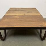 Table basse industrielle, années 1960
