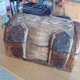 Old mini wooden chest