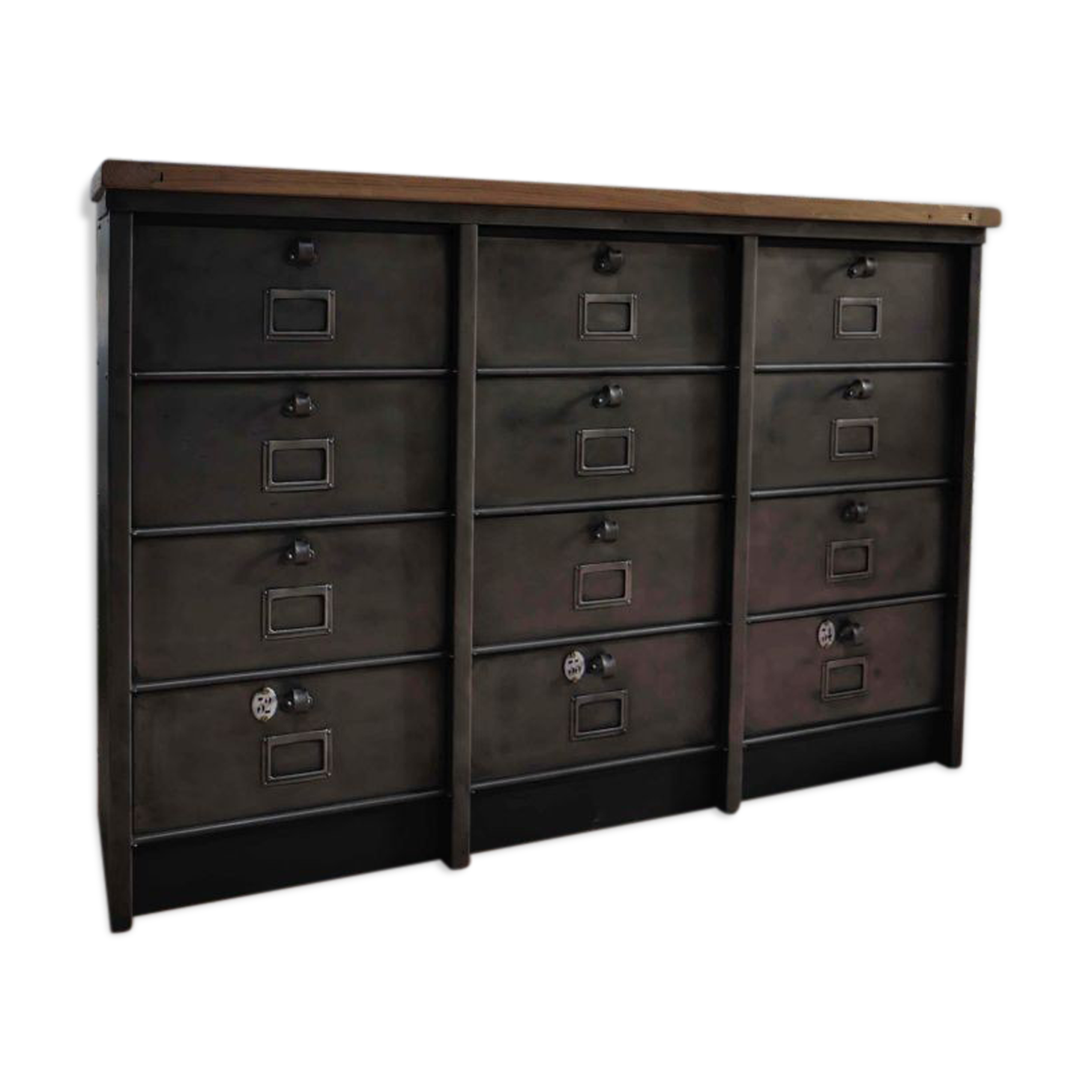 Industrial furniture with 12 strafor valves 1950