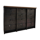 Industrial furniture with 12 strafor valves 1950