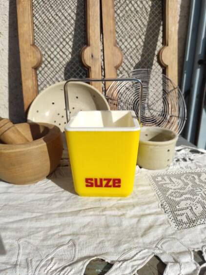Vintage suze ice bucket