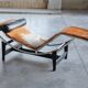 LC4 armchair by Le Corbusier Cassina edition, first edition