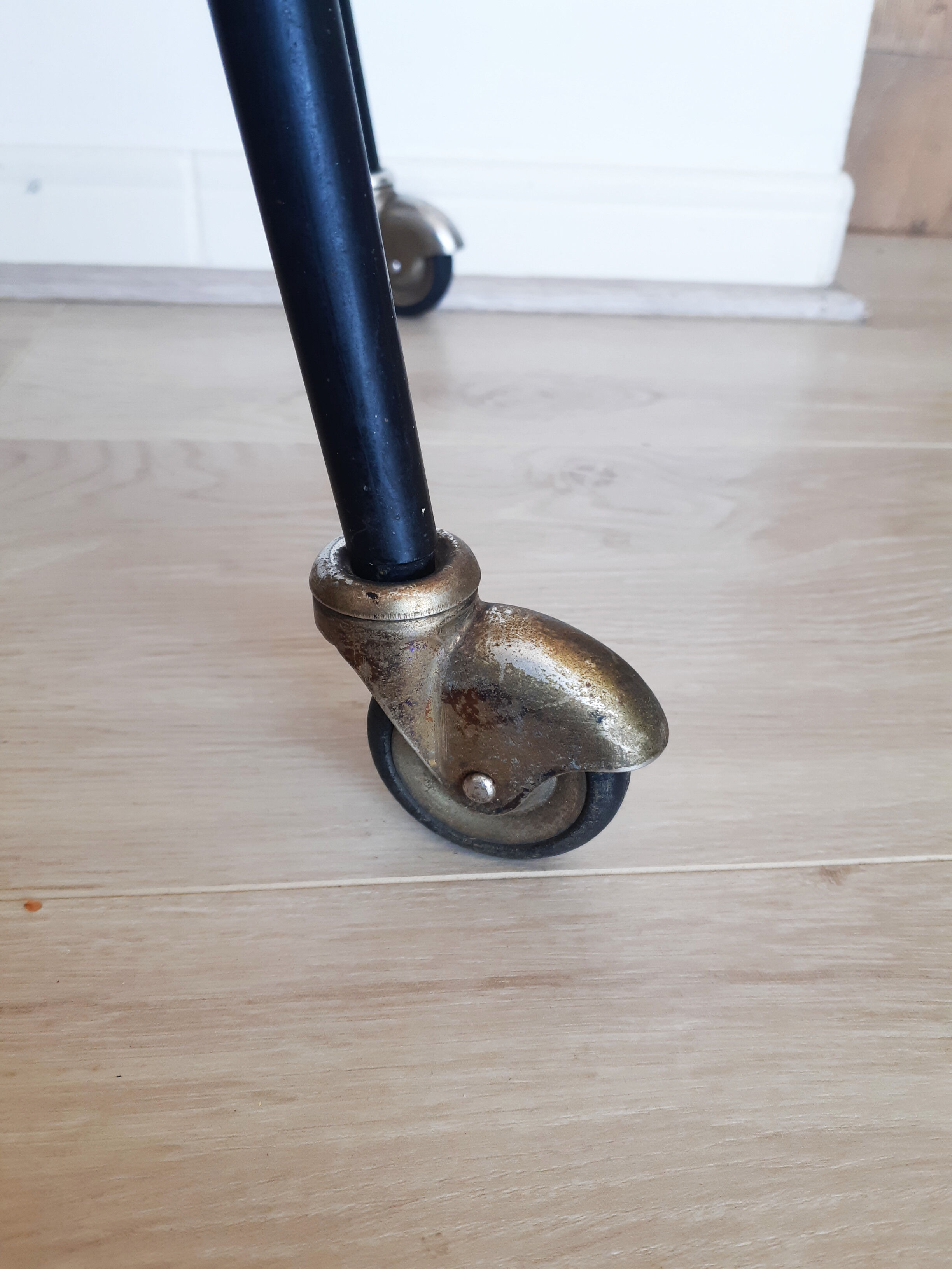 Vintage wooden TV table