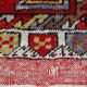 Tapis vintage fait main Yastik turc 48cm x 107cm (1950s)