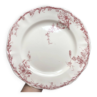 Porcelain passionflower plate