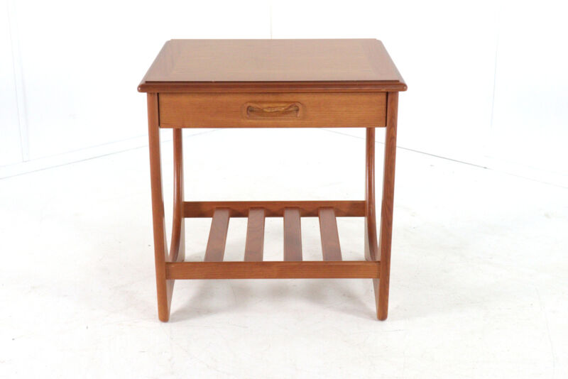 G-Plan side table with pull-out drawer - mid century modern