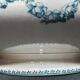 Earthenware salad bowl Sarreguemines model "Mozart"